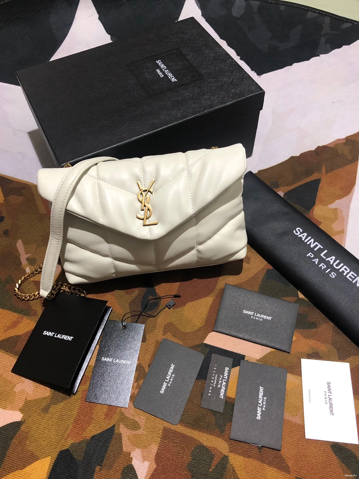 PUFFER MINI YSL SMALL BAG CHAIN 0726